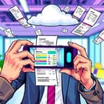 Use this app to scan receipts into clean expense logs