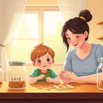 Teaching kids about money with everyday examples