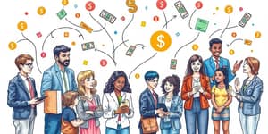 The value of on-time payments across all account types