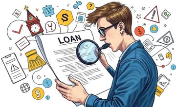The fine print in loan agreements you must read
