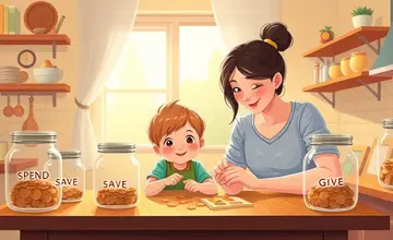 Teaching kids about money with everyday examples