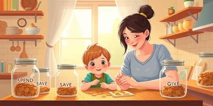 Teaching kids about money with everyday examples