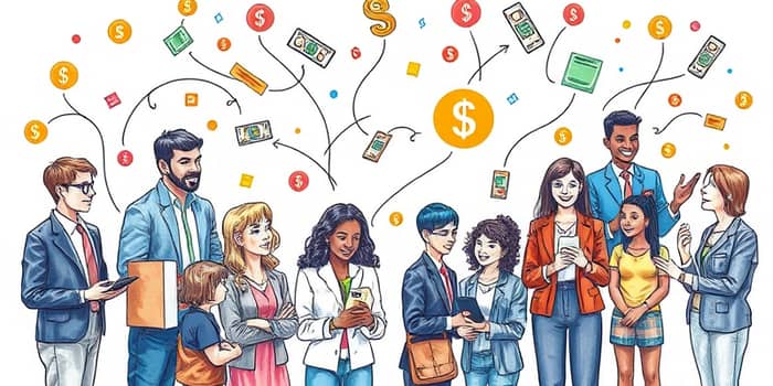 The value of on-time payments across all account types