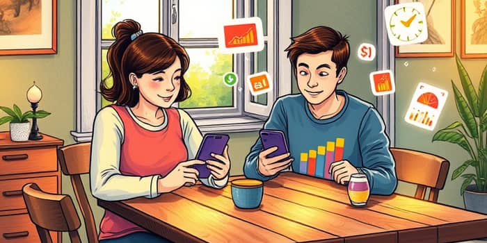 Budget with your partner using shared tracking features